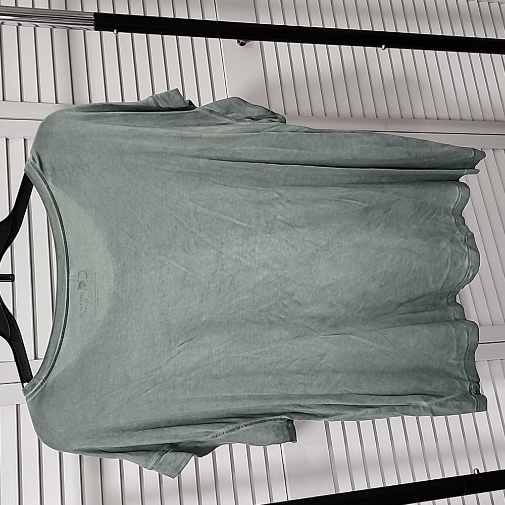Cable & Gauge Sport Ladies T-shirt, Dusty Sage. Large. - Picture 2 of 6